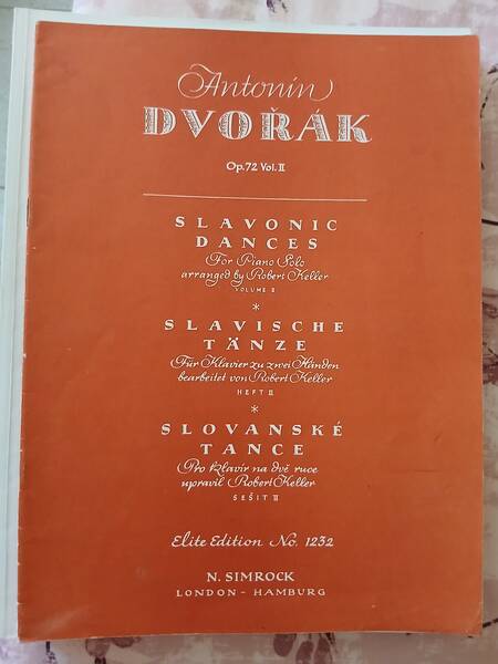 dvorak slavonic dances op72 vol2