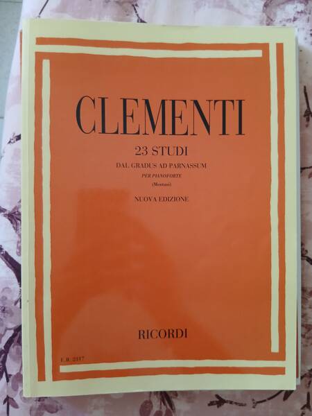 czerny 23 studi dal gradus ad parnassum