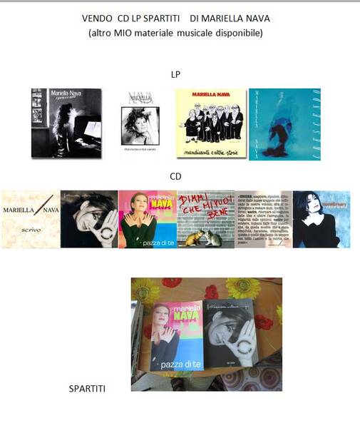 spartiti lp e cd di mariella nava
