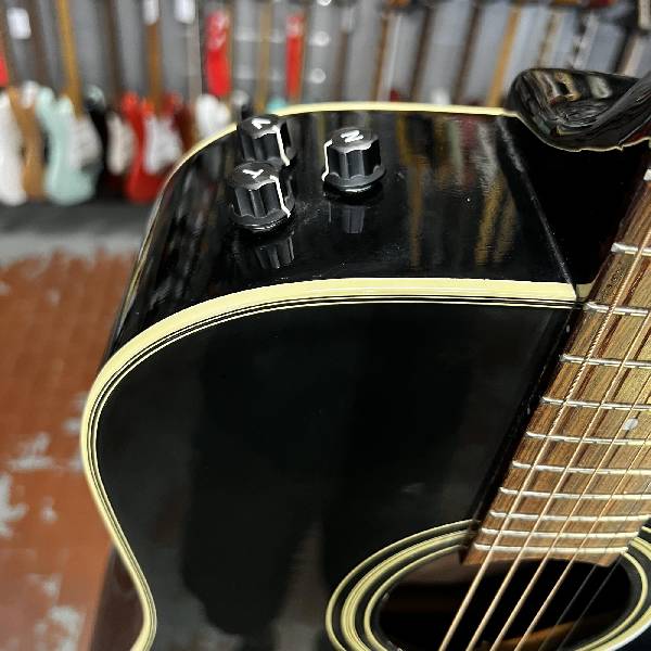 fender la brea black acoustic dreadnought spedizione gratis Musicusata