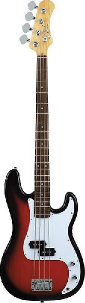 eko vpb 100 sunburst basso elettrico 4 corde stile precision