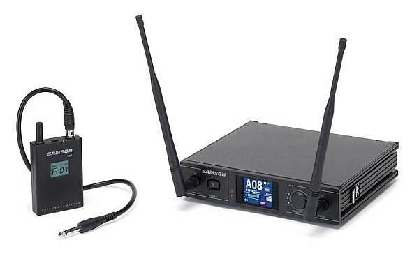 samson synth 7 uhf guitar system sistema digitale c 638 662mhz