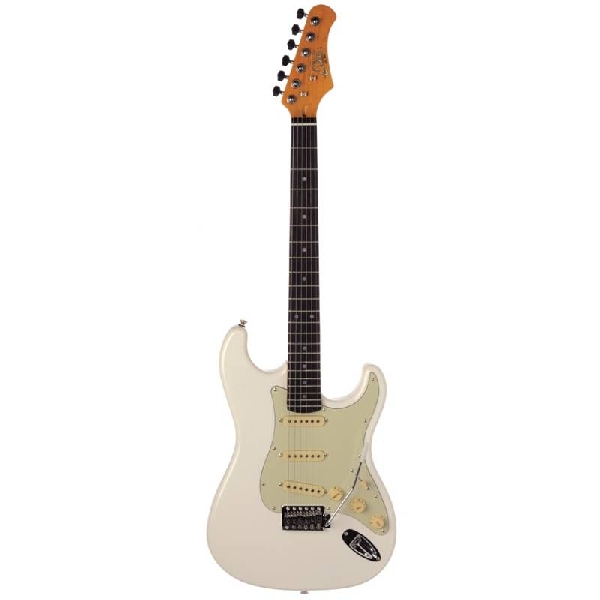 eko s 300v vintage olympic white chitarra elettrica bianca stile stratocaster