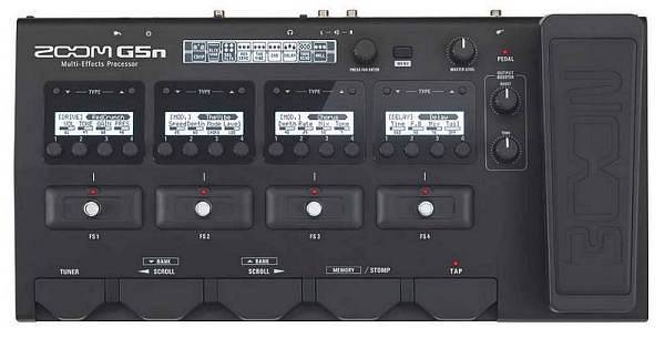 zoom g5n pedaliera multieffetto amp simulator interfaccia audio