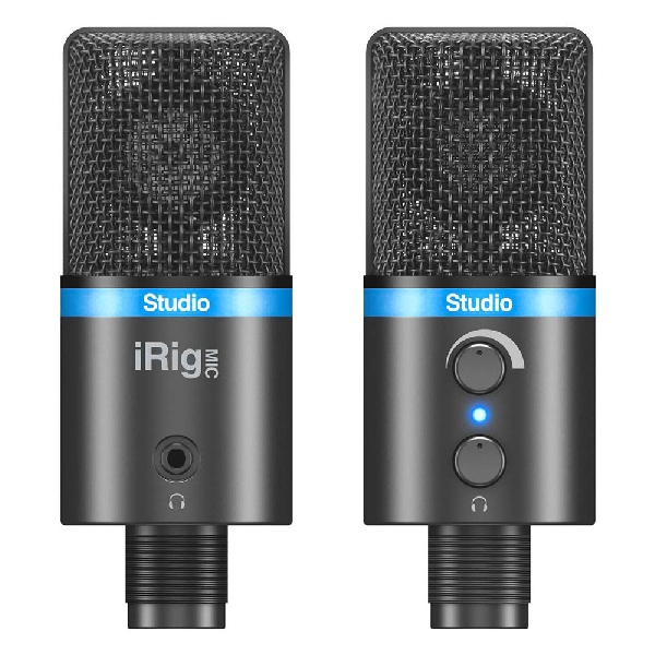 ik multimedia irig mic studio bk micportatile nero