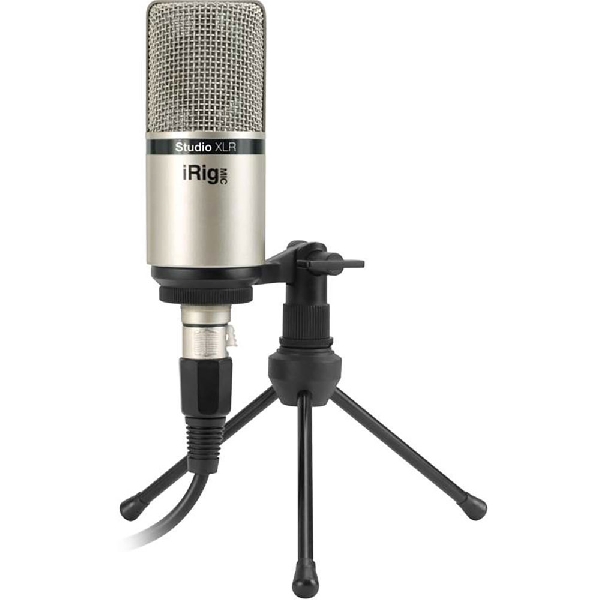 ik multimedia irig mic studio xlr micportatile