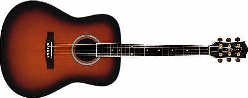 eko ranger 6 brown sunburst chitarra acustica