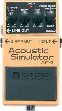 boss ac 3 simulatore acustico