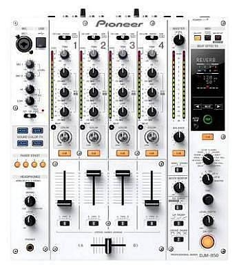 pioneer dj djm 850 w white