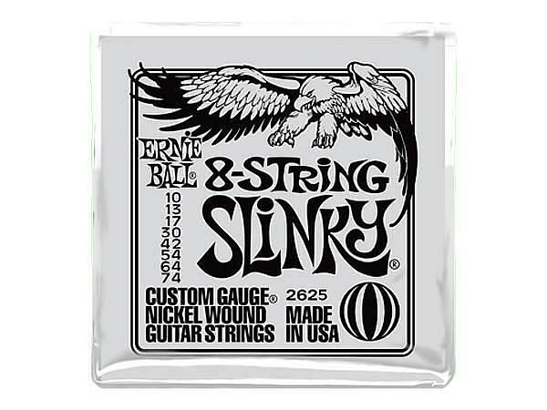 ernie ball 2625 8 string slinky 8 corde 10 74