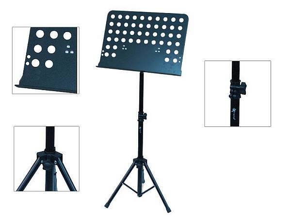 extreme leggio forato da orchestra in metallo mus1pro