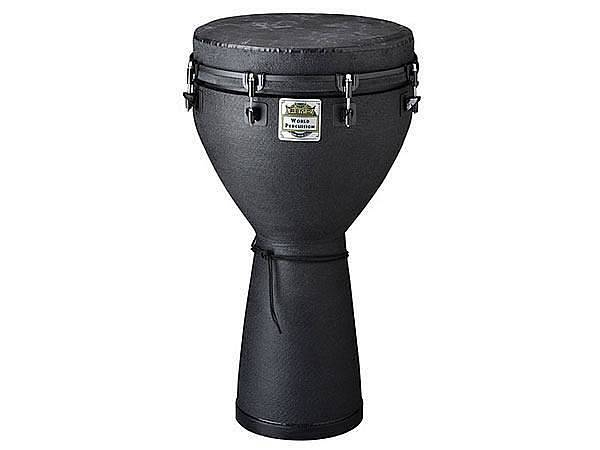 remo designer series djembe 14 black earth finish