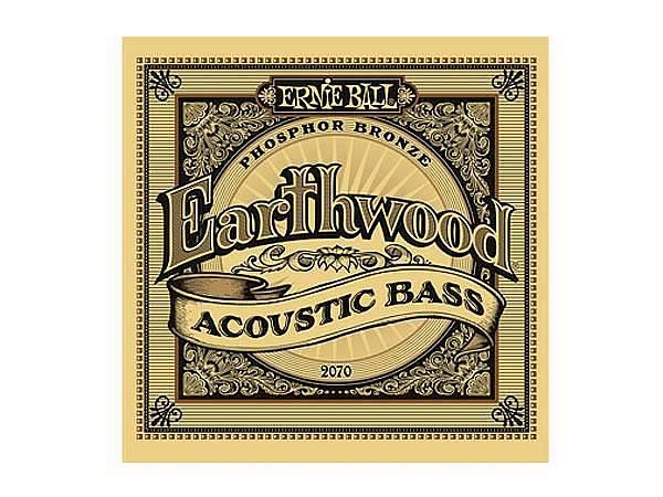 ernie ball 2070 earthwood set di corde per basso acustico