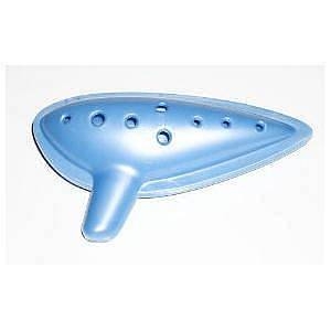 extreme ocarina in do in plastica azzurra extok1