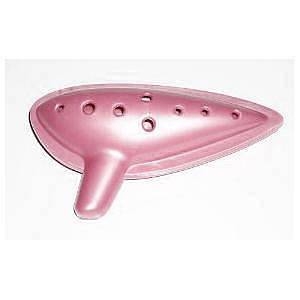 extreme ocarina in do in plastica rosa extok1pk