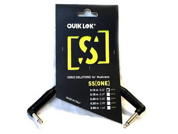 quik lok sonic solutions one aa010 cavo jack high definition made in italy