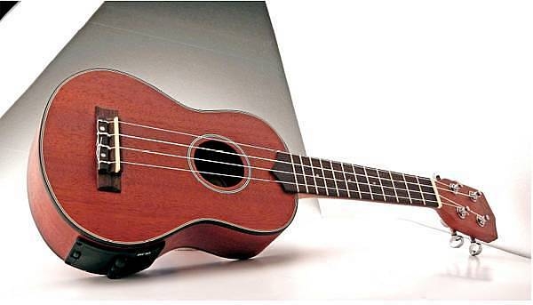eko ukulele soprano con equalizzatore serie maestro mogano con custodia