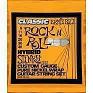 ernie ball 2252 classic rock n roll hybrid slinky muta per chitarra elettrica 09 46