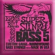 ernie ball 2824 super slinky bass 5 muta per basso 40 125