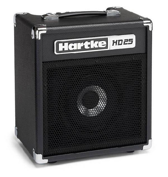 hartke hd25 1x8 25w amplificatore combo per basso