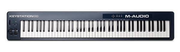 m audio keystation 88 2nd generation master keyboard usb midi 88 tasti