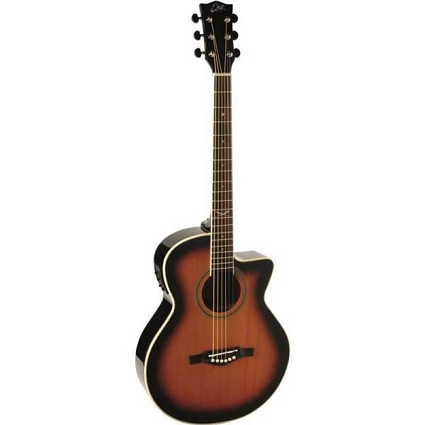 eko next 018 cw eq chitarra acustica con eq brown sunburst