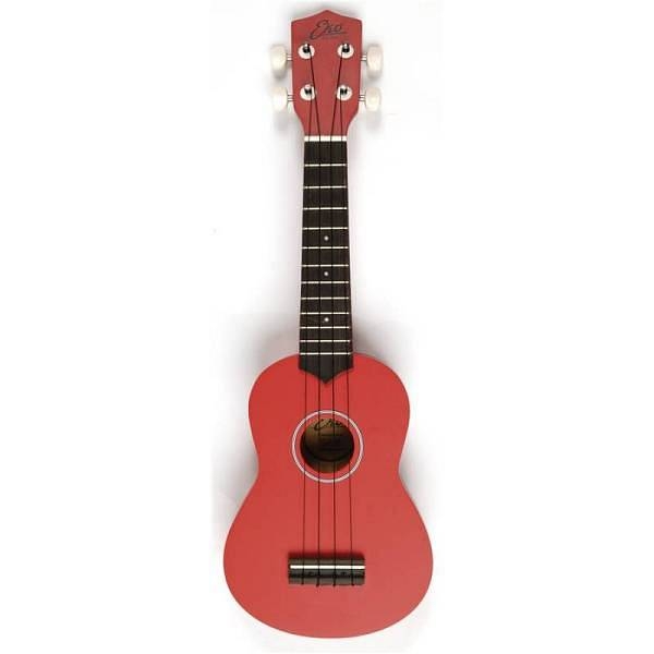 eko ukulele soprano rosso