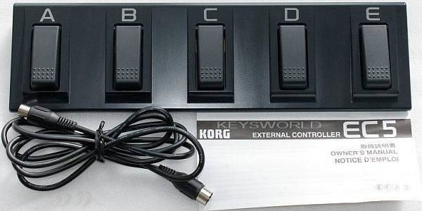 korg ec 5 pedaliera multi switch