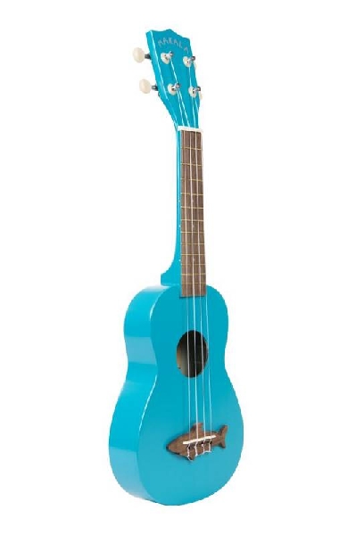 kala makala mk ssblu ukulele soprano shark mako blue con borsa