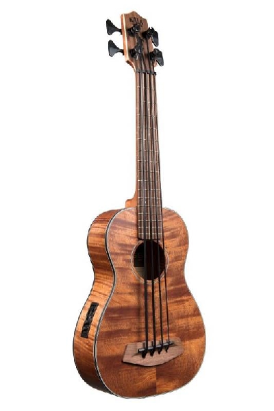 kala ubass em fs ukulele exotic mahogany elettrificato con borsa