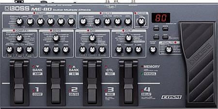 boss me 80 pedaliera multieffetto