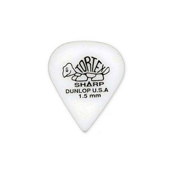 dunlop 412r tortex sharp white 15