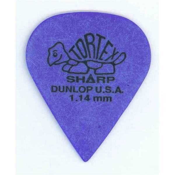 dunlop 412p tortex sharp purple 114
