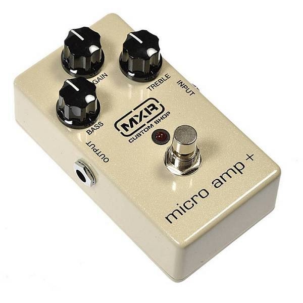 mxr csp233 micro amp    pedale booster con eq