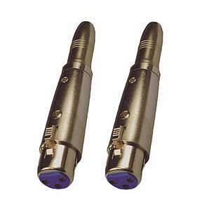 karma ca 8232 2 adattatori audio xlr femmina