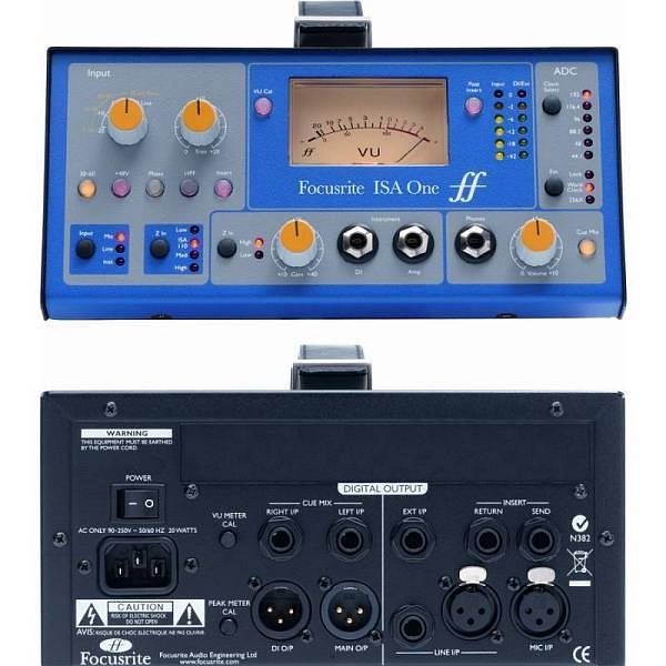focusrite isa one preamplificatore microfono con impedenza variabile
