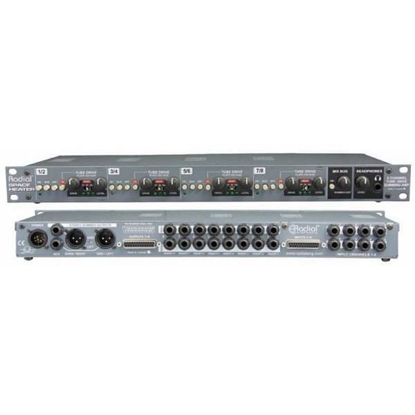 radial space heater analog summing con drive valvolare