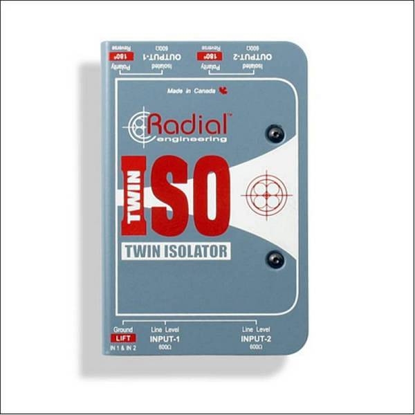 radial twin iso isolatore due canali