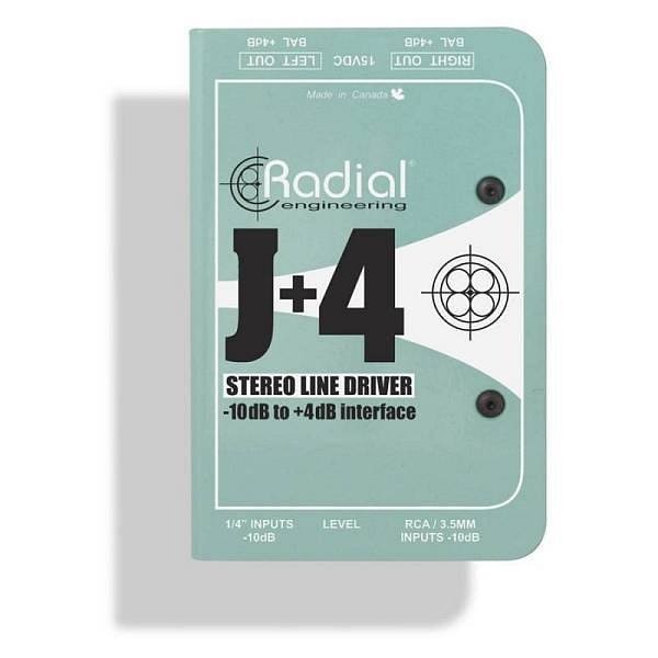 radial j4 interfaccia stereo
