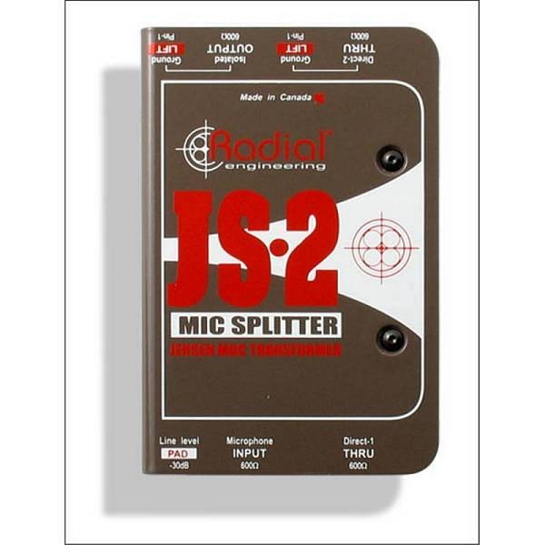 radial js 2 splitter