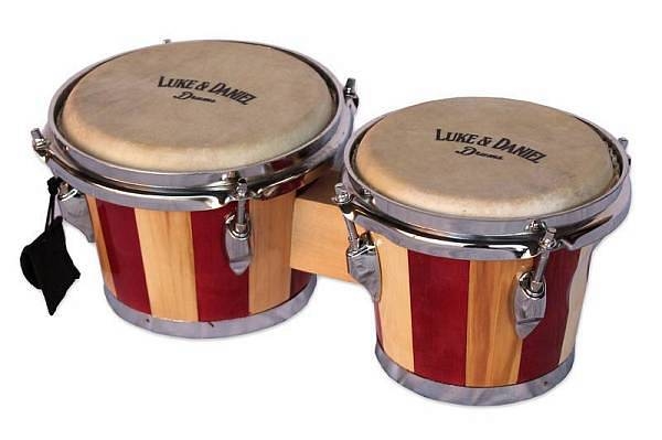 luke daniel jd105 bonghi in legno con pelle naturale