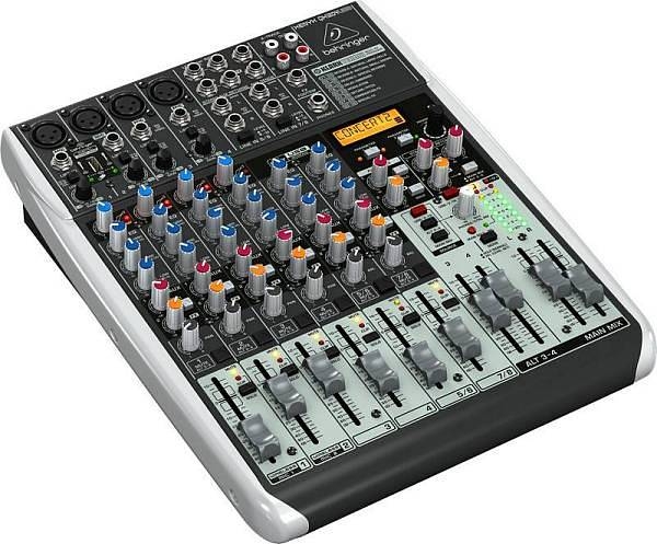behringer xenyx qx1204usb mixer con compressori e effetti