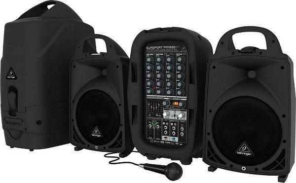 behringer ppa500bt impianto pa compatto con bluetooh