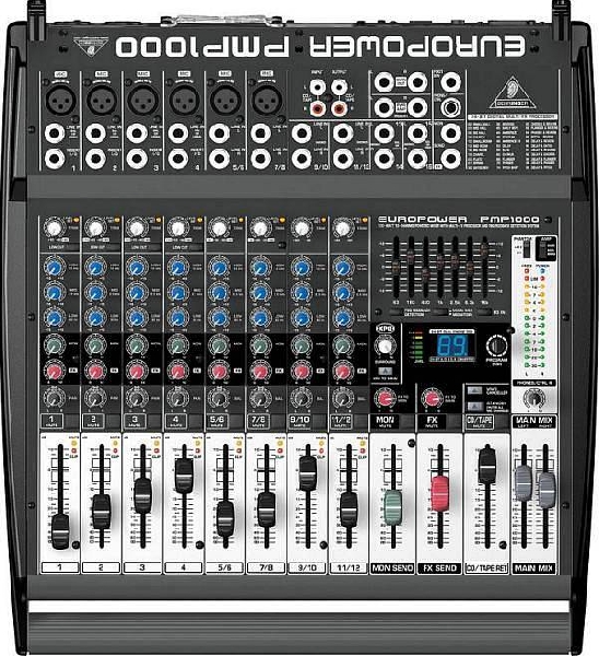 behringer europower pmp500 mixer amplificato