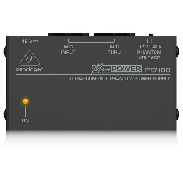 behringer ps400 micropower alimentatore phantom