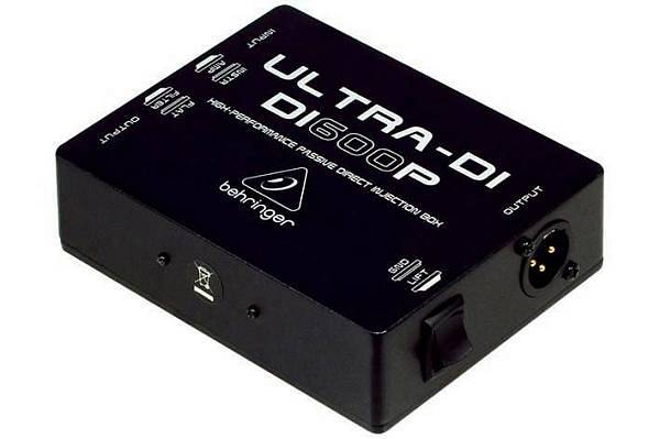 behringer di600p direct box passiva