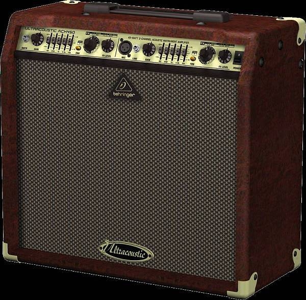 behringer ultracoustic acx450 amplificatore per chitarra acustica