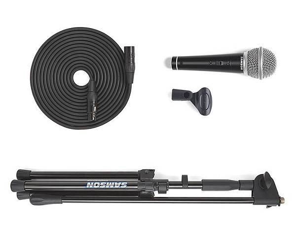 samson vp 10x value pack con asta microfono e cavo