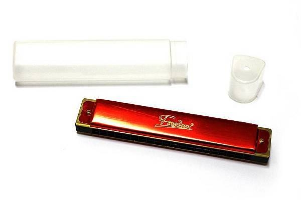 extreme armonica a bocca diatonica in do rosso 20 fori hh0201