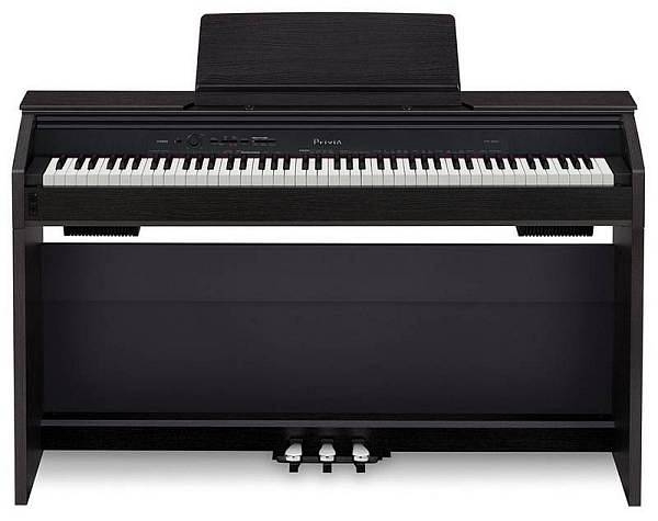 casio px 860 bk pianoforte digitale mobile leggio e pedaliera inclusi